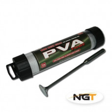 NGT Wide Tube - 7m x 35mm PVA Mesh - With Free Plunger